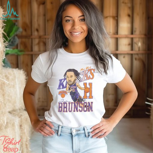 New York Knicks Jalen Brunson Caricature T Shirt
