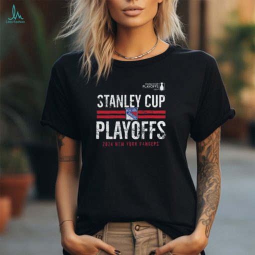 New York Rangers 2024 Stanley Cup Playoffs Crossbar T Shirt