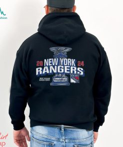 New York Rangers Fanatics Branded 2024 Presidents’ Trophy T Shirt