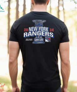 New York Rangers Fanatics Branded 2024 Presidents’ Trophy T Shirt