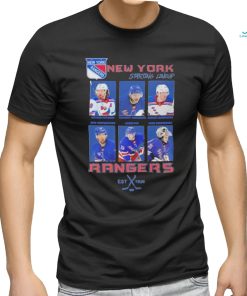 New York Rangers Hockey Starting Line Up Fan T Shirt