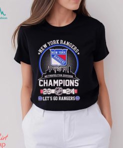 New York Rangers Metropolitan Division Champions 2024 let’s go Rangers shirt