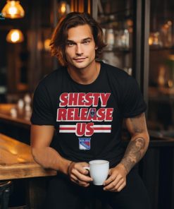 New York Rangers Shesty Release Us T Shirt