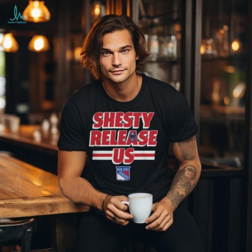 New York Rangers Shesty Release Us T Shirt