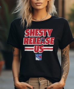 New York Rangers Shesty Release Us T Shirt