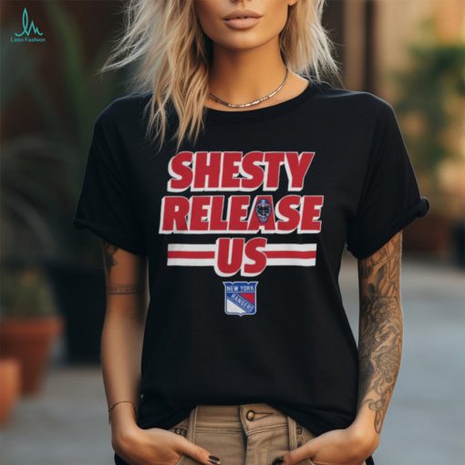 New York Rangers Shesty Release Us T Shirt