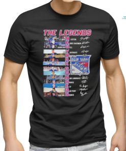 New York Rangers The Legends Ice Hockey Team T Shirt