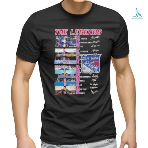 New York Rangers The Legends Ice Hockey Team T Shirt
