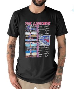 New York Rangers The Legends Ice Hockey Team T Shirt