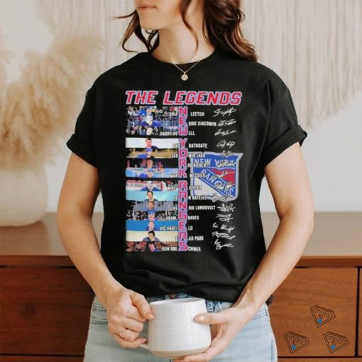 New York Rangers The Legends Ice Hockey Team T Shirt