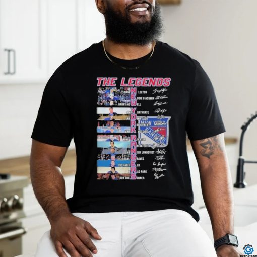 New York Rangers The Legends Ice Hockey Team T Shirt