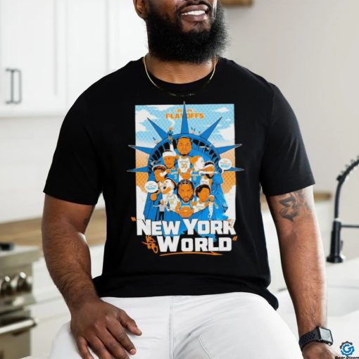 New York World 2024 Playoffs Basketball shirt