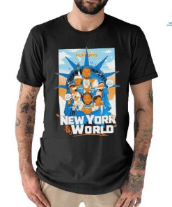 New York World 2024 Playoffs Basketball shirt