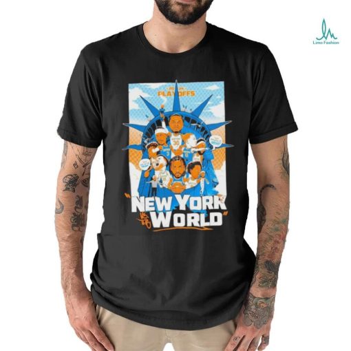 New York World 2024 Playoffs Basketball shirt