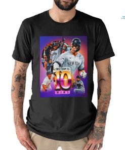 New York Yankees First Team To 10 Win Shirt