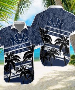 New York Yankees MLB Hawaiian Shirt Palm Trees Pattern New Design For Fans