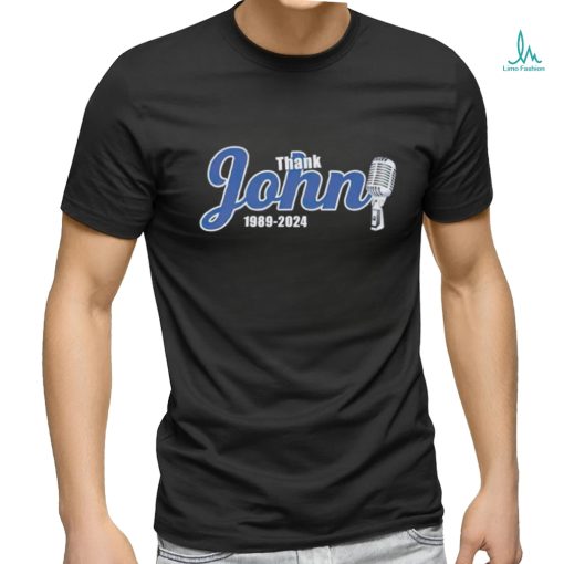 New York Yankees Thank John 1989 2024 shirt