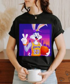 Nice Los Angeles Lakers 23 bunny player Lakers Win shirt