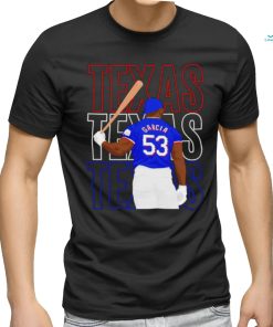 Nice Texas Rangers Adolis García 53 Texas Texas Texas shirt
