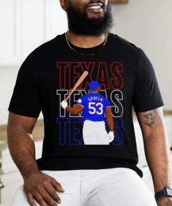 Nice Texas Rangers Adolis García 53 Texas Texas Texas shirt