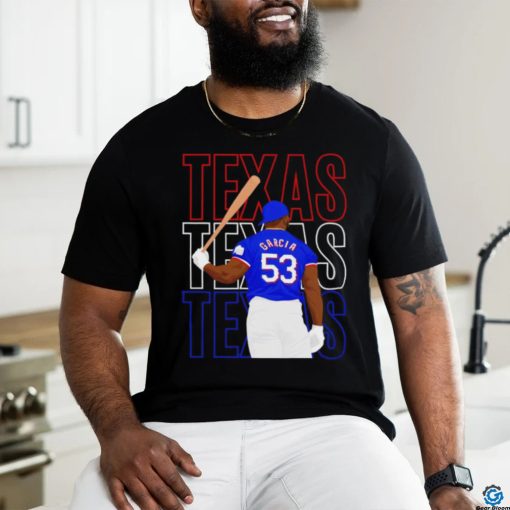 Nice Texas Rangers Adolis García 53 Texas Texas Texas shirt