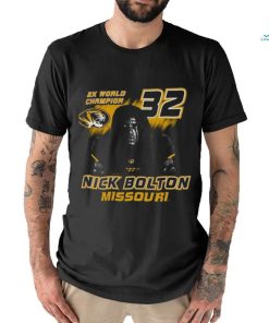 Nick Bolton Missouri Tigers Football Past Great T Shirt