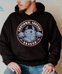 Night Fury Emotional Support Dragon logo shirt