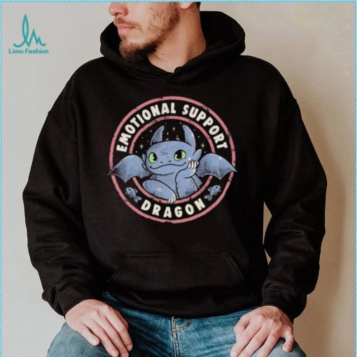Night Fury Emotional Support Dragon logo shirt