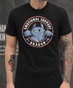 Night Fury Emotional Support Dragon logo shirt