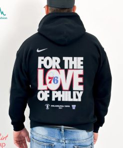 Nike For The Love Of Philly Philadelphia 76Ers 2024 Shirt