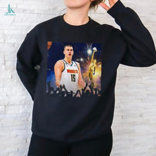 Nikola Jokic Tonight In The Nuggets’ Win Over The Wolves Shirt