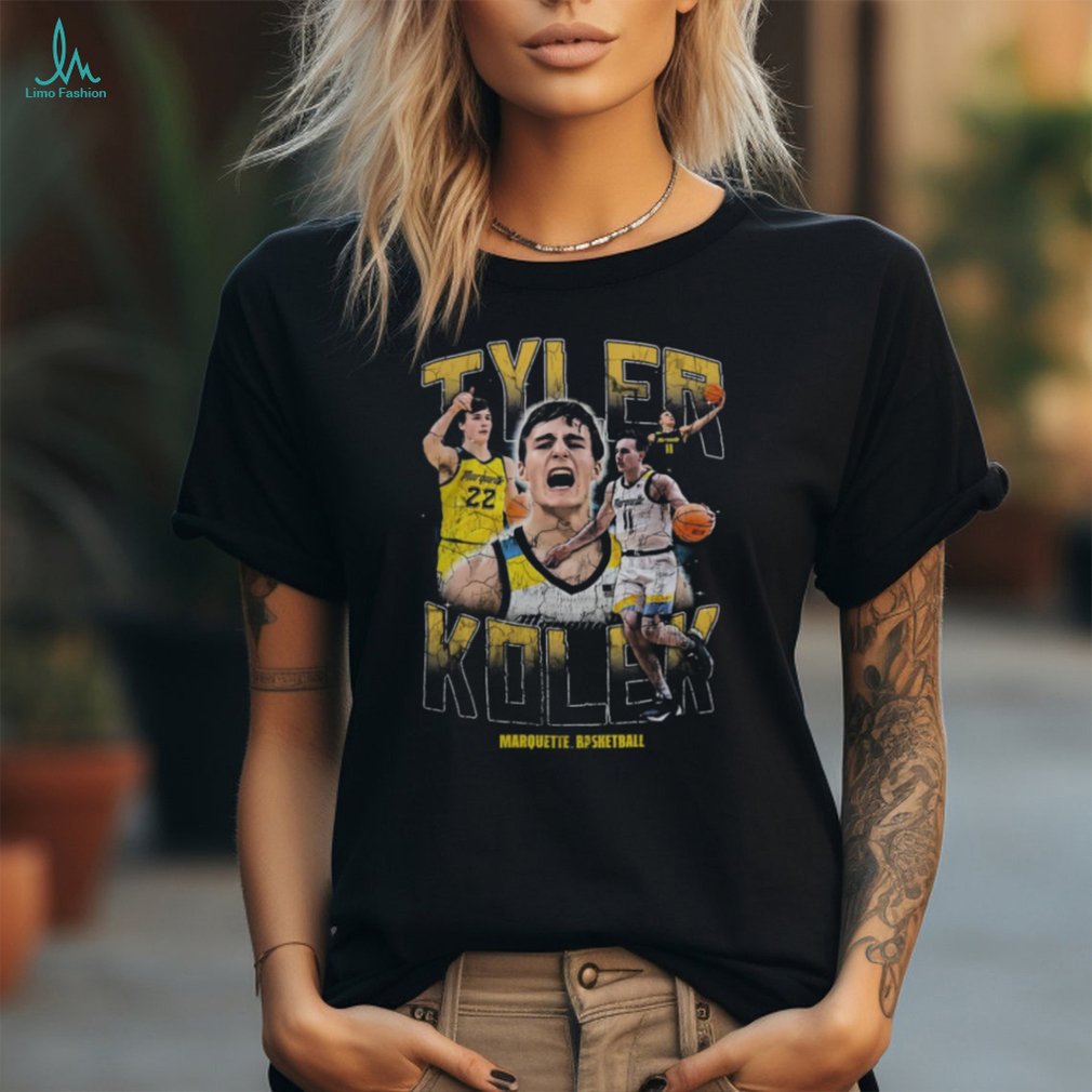 Nil Marquette Men's Basketball Tyler Kolek He'S Back Shirt Nil Marquette Men's Basketball Tyler Kolek He'S Back Shirt