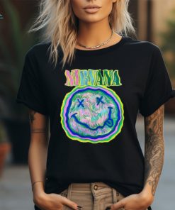 Nirvana Smiley Face Rainbow T Shirt