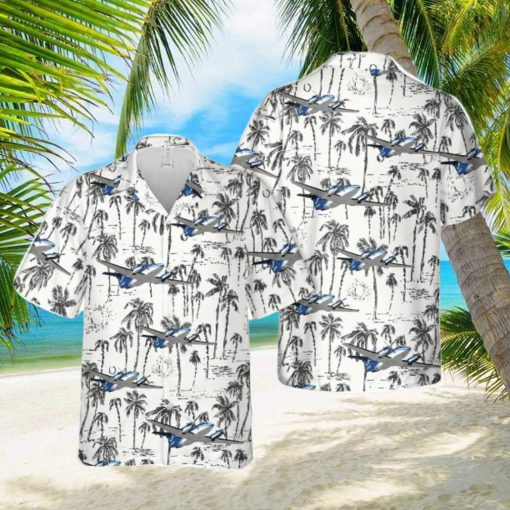 Noaa Beechcraft B300c King Air 350c Button Down Hawaiian Shirt Trend Summer