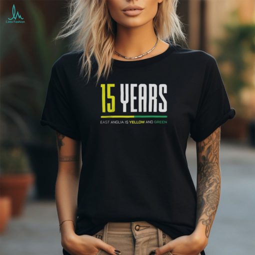 NorwichHub 15 YEARS Merch shirt