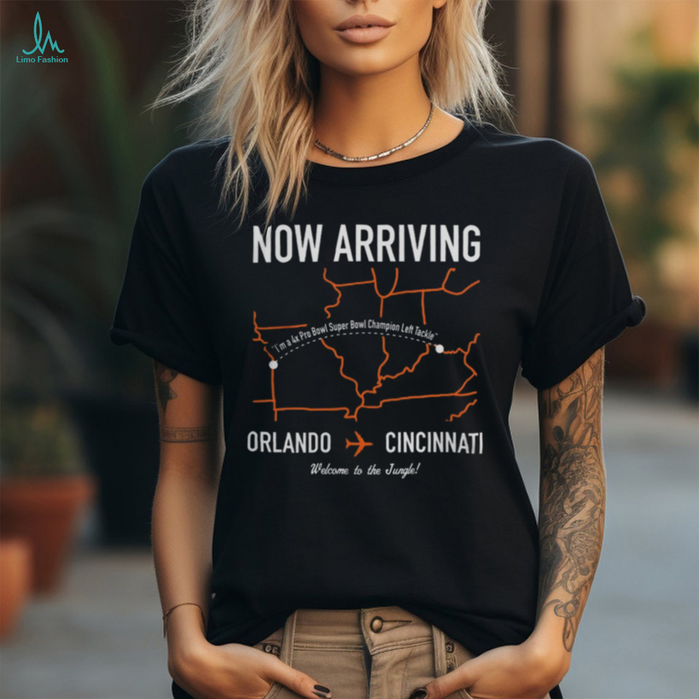 Now Arriving Orlando Brown Jr To Cincinnati Hoodie Cincy Shirts Now Arriving Orlando Brown Jr To Cincinnati Hoodie Cincy Shirts