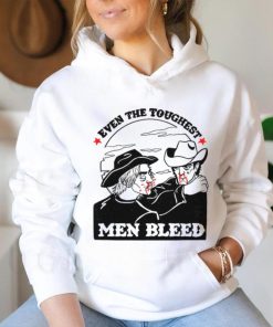 Oat Milk Lady Even The Toughest Men Bleed Shirt