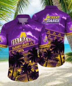 Oceanside Aloha Hawaiian Shirt, Albany Great Danes, Treasured NCAA Gift