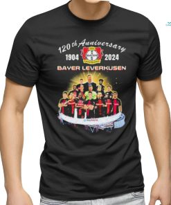 Official 120th Anniversary 1904 2024 Bayer Leverkusen Champions Shirt