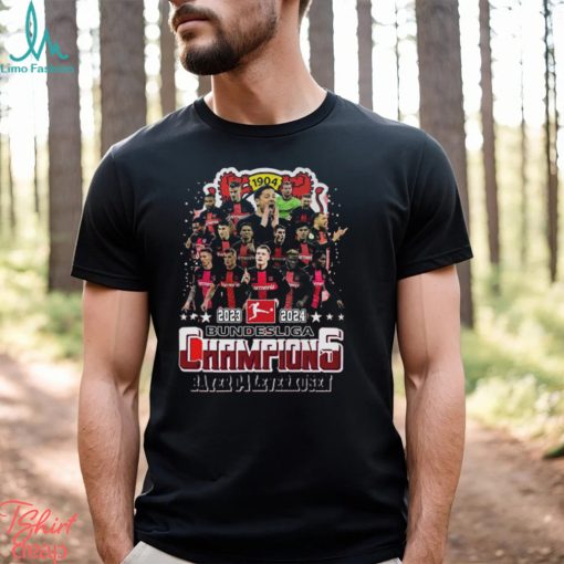 Official 2023 2024 Bundesliga Champions Bayer 04 Leverkusen shirt