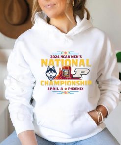 Official 2024 Men’s National UConn Huskies Vs Purdue Boilermakers Matchup Sport April 8 Phoenix Shirt