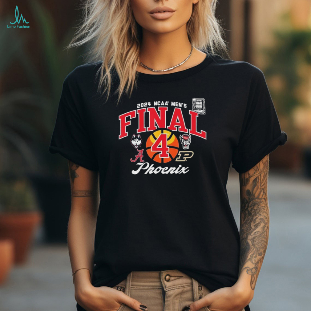 Official 2024 NCAA Men’s Final Four 4 Team Shirt Official 2024 NCAA Men’s Final Four 4 Team Shirt