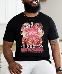 Official 2024 NCAA Men’s Hockey National Champions Denver Pioneers 10 time Champs Shirt