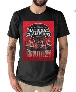 Official 2024 NCAA Women’s Bowling National Champions Official Jacksonville State Gamecocks Poster Shirt