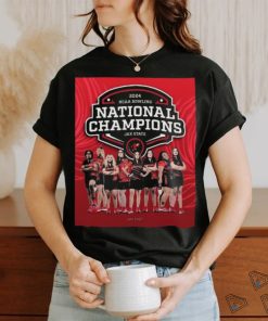 Official 2024 NCAA Women’s Bowling National Champions Official Jacksonville State Gamecocks Poster Shirt