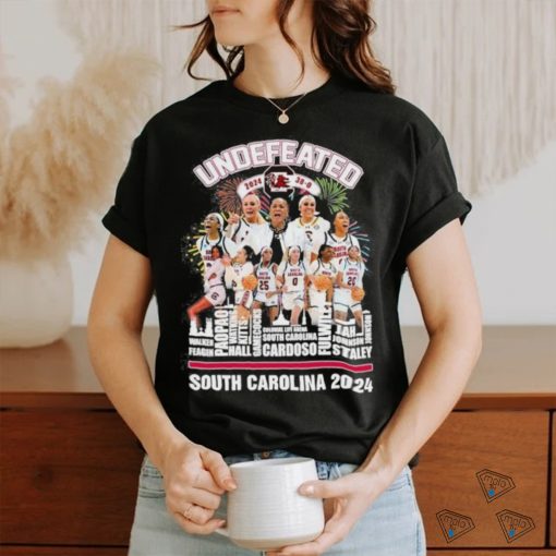 Official 2024 South Carolina Gamecocks Undefeated 38 0 City Horizon T Shirt
