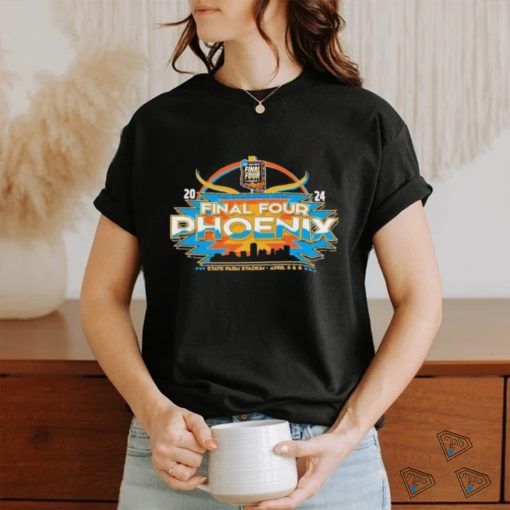 Official 2024 The road ends here Final Four Phoenix Shirt