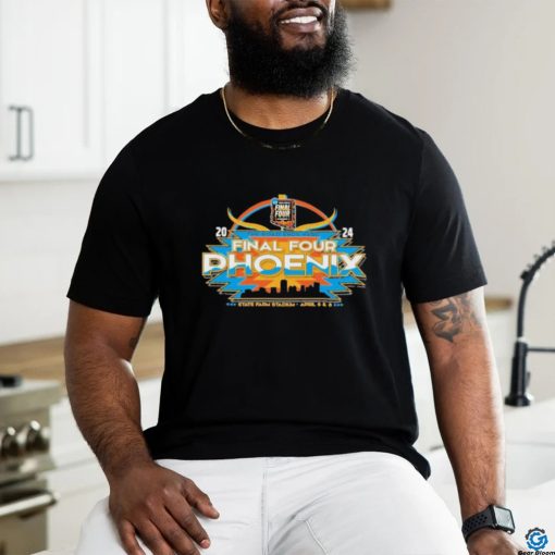Official 2024 The road ends here Final Four Phoenix Shirt