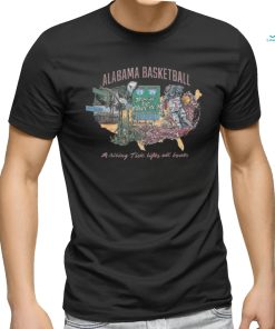 Official Alabama Basketball Road To Phoenix A Rising Tide Lifts All Boats Shirt
