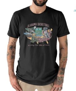 Official Alabama Basketball Road To Phoenix A Rising Tide Lifts All Boats Shirt